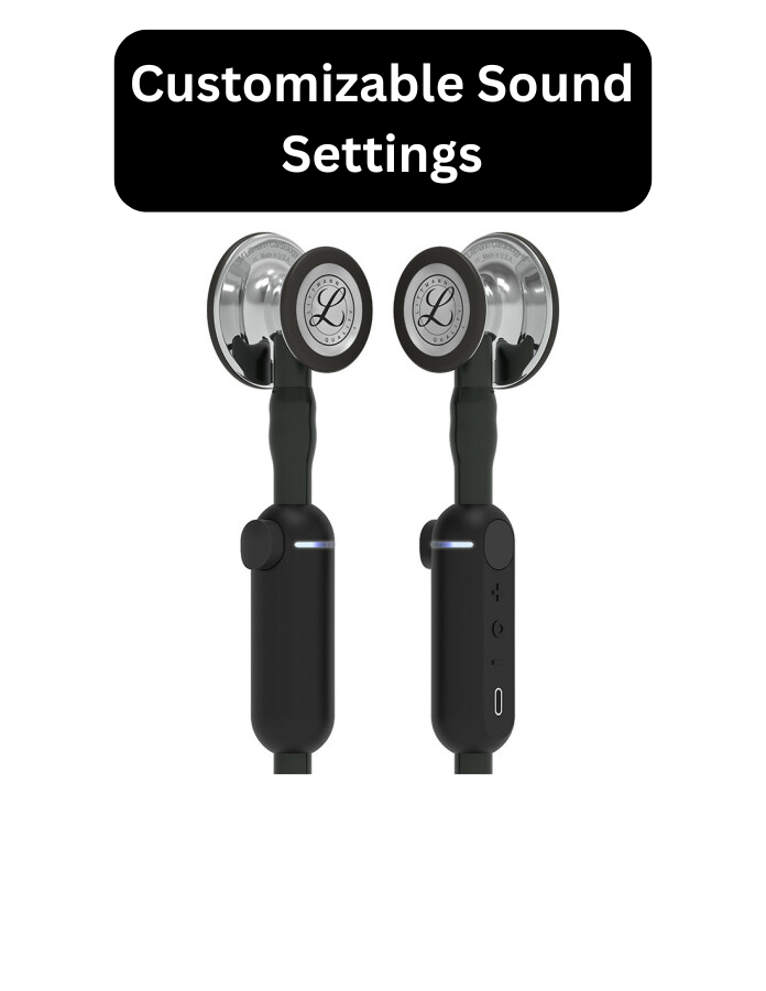 Littmann core digital Customizable Sound Settings