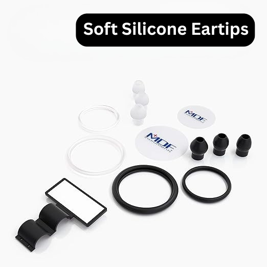 MDF MD One Stainless Steel Soft Silicone Eartips