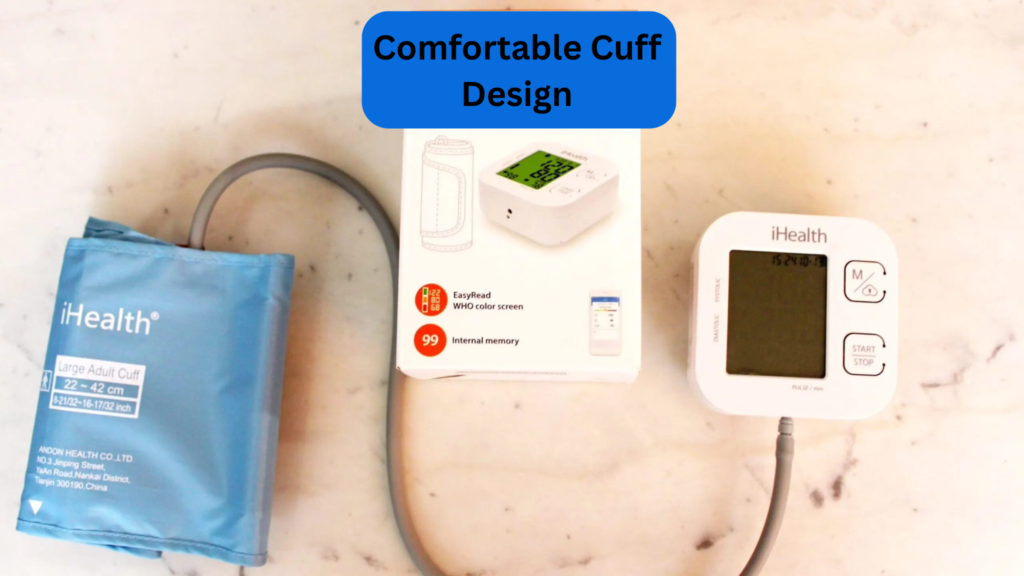 iHealth Track Comfortable Cuff Design